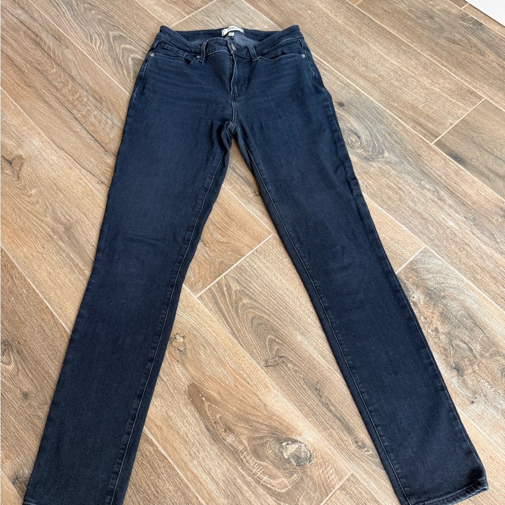 PAIGE Skyline Skinny Dark Blue Women's Jeans